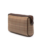 Vintage Check Canvas Clutch